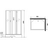 Душевая кабина Niagara Classic 90x80 NG-33984-14QBK