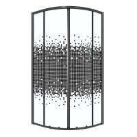 Душевой уголок Niagara Eco 80х80 NG-1003-14BLACK