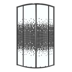 Душевой уголок Niagara Eco 80х80 NG-1003-14BLACK