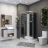 Душевая кабина Niagara Classic 120х80 L NG-3512-14LBKTG