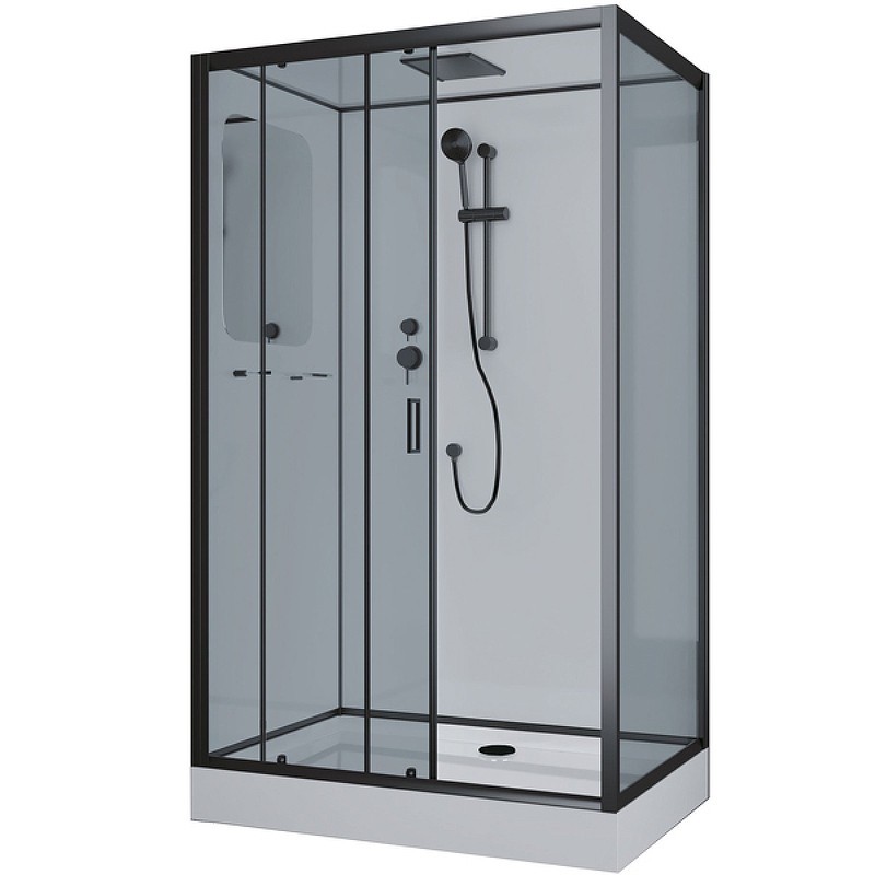 Душевая кабина Niagara Premium 120x80 NG-6912-01QL Black