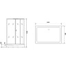 Душевая кабина Niagara Premium 120x80 NG-6912-01QL Black