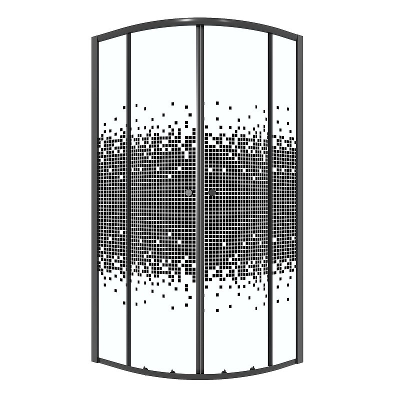 Душевой уголок Niagara Eco 90х90 NG-1007-14BLACK
