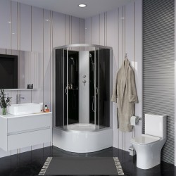 Душевая кабина Niagara Classic 100x100 NG-2509-14BK