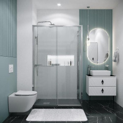 Душевой уголок Grossman Style 130x100 L 120.K33.05.1310.10.02