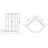 Душевая кабина Niagara Premium 100x100 NG-6002-01G