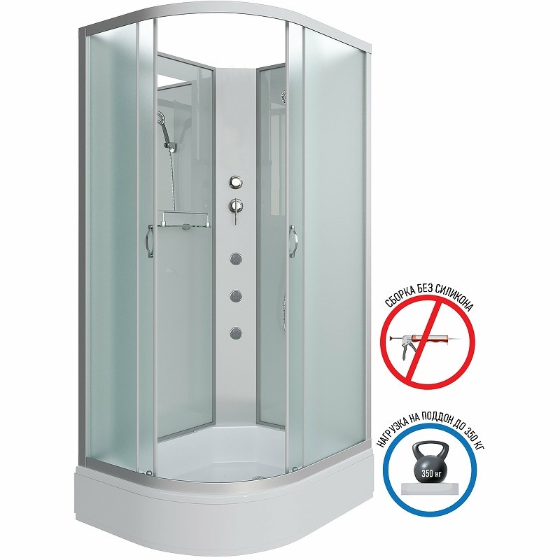 Душевая кабина Niagara Classic 90х80 R NG-33984-14RBKG