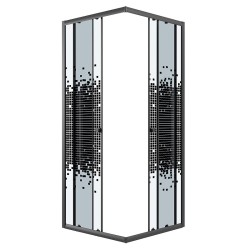 Душевой уголок Niagara Eco 80х80 NG-1008-14QBLACK