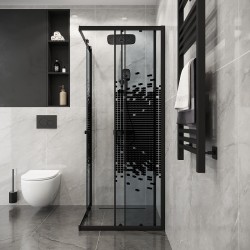 Душевой уголок Niagara Eco 80х80 NG-1008-14QBLACK