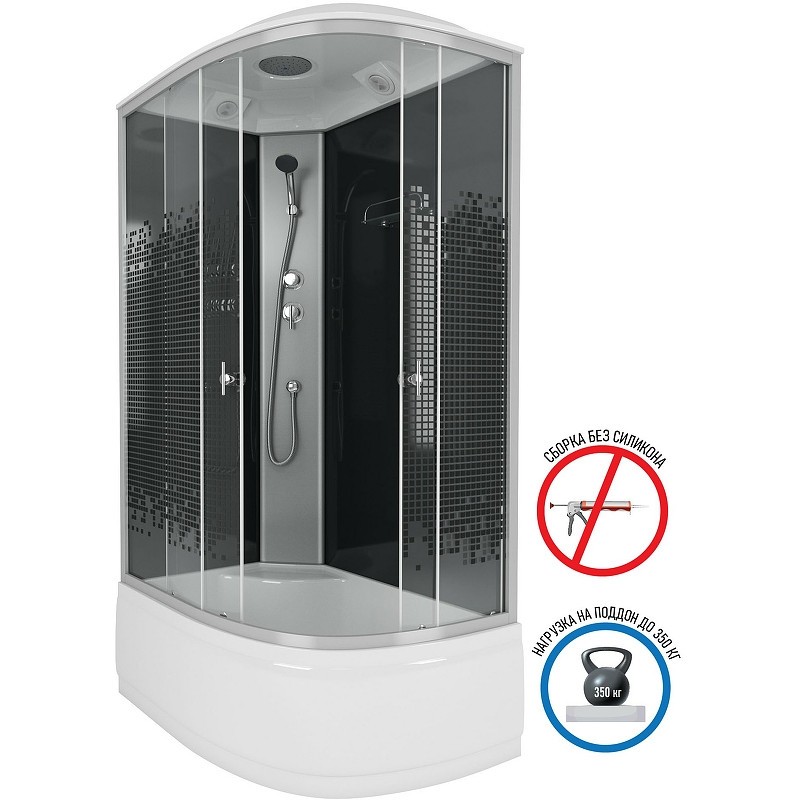 Душевая кабина Niagara Eco NG-7510-14L 120х80