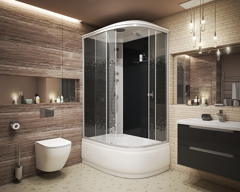 Душевая кабина Niagara Eco NG-7510-14L 120х80