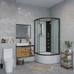Душевая кабина Niagara Classic 80х80 NG-6707-14BKG