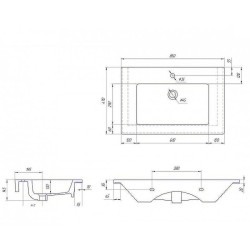 Раковина Grossman Kirovit Оскар 85 У18298