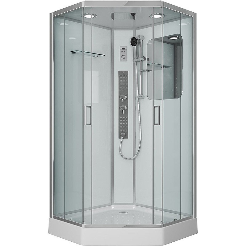 Душевая кабина Niagara Premium 100x100 NG-6002-01GD