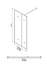 Душевая перегородка Niagara Nova 100 NG-481-10FBLACK