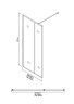 Душевая перегородка Niagara Nova 120 NG-481-12FBLACK
