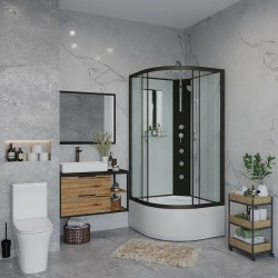 Душевая кабина Niagara Classic 80х80 NG-6707-14BKTG