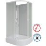 Душевая кабина Niagara Promo 110x80 L P110/80/26L/MT/BK