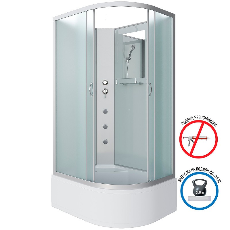 Душевая кабина Niagara Classic 120x80 L NG-2310-14LBKG