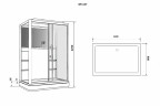 Душевая кабина Grossman 120x90 GR127R