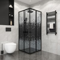 Душевой уголок Niagara Eco 90х90 NG-1009-14QBLACK