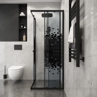 Душевой уголок Niagara Eco 90х90 NG-1009-14QBLACK