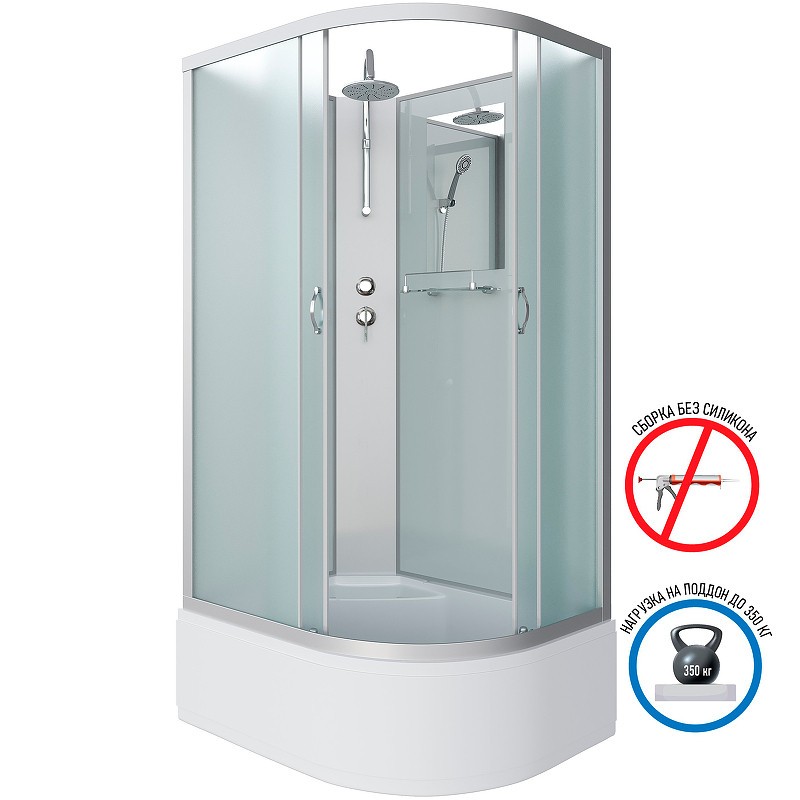 Душевая кабина Niagara Classic 120x80 L NG-2310-14LBKT