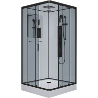 Душевая кабина Niagara Premium 100x100 NG-6902-01GQ Black