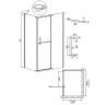 Душевой уголок Grossman Pragma 120х80 120.K33.03.1280.21.00