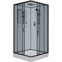 Душевая кабина Niagara Premium 90x90 NG-6901-01Q Black
