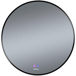 Зеркало Grossman Cosmo-норма Black 80 1980802 с подсветкой