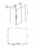 Душевой уголок Ambassador Royal 120x80 18015110-L