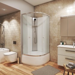 Душевая кабина Niagara Eco 80x80 E80/40/MT/BK