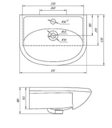 Раковина Grossman Rosa Уют 60 440