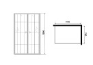 Душевой уголок Niagara Eco 120х80 NG-1012-14QKL