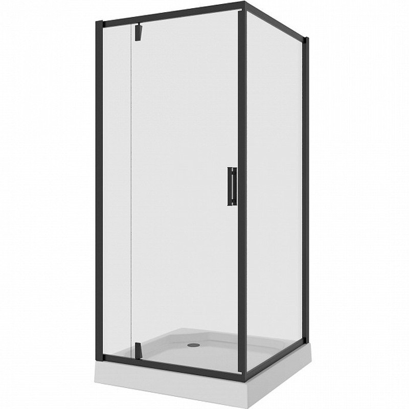 Душевой уголок Niagara Nova NG-6801-08 BLACK 90х90