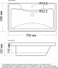 Раковина Grossman Madera Adel 70 4627173210232