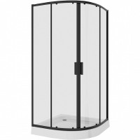 Душевой уголок Niagara Nova NG-6806-08 BLACK 90х90