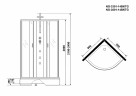 Душевая кабина Niagara Classic 90x90 NG-3501-14BKTG