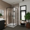 Душевой уголок Niagara Nova NG-6808-08 BLACK 90х90