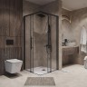 Душевой уголок Niagara Nova 90х90 NG-6829-34BLACK