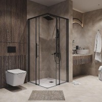 Душевой уголок Niagara Nova 100х100 NG-6830-34BLACK