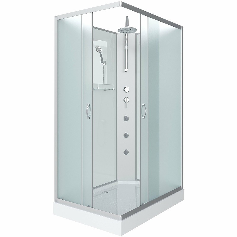 Душевая кабина Niagara Classic 100х80 NG-43085-14QBKTG