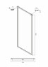 Душевой уголок Ambassador Forsa 110х80 17021102NX-80NX