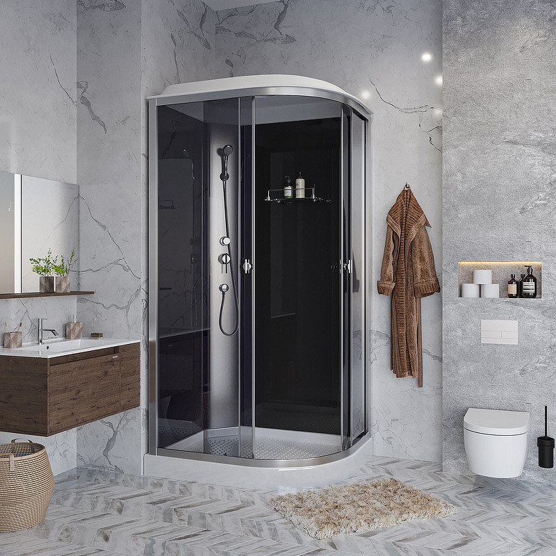 Душевая кабина Niagara Eco 120x80 L E120/80/13L/TN