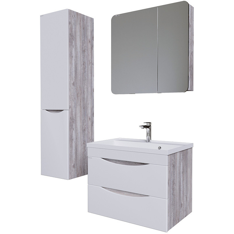 Зеркальный шкаф Grossman Талис 80 L 208009