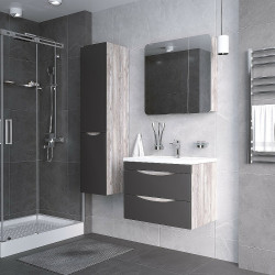 Зеркальный шкаф Grossman Талис 80 L 208009