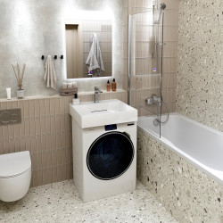 Раковина Grossman Luxor 60 11.R01.60.000 на стиральную машину
