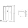 Душевая кабина Niagara Eco 120x80 R NG-4512-14R