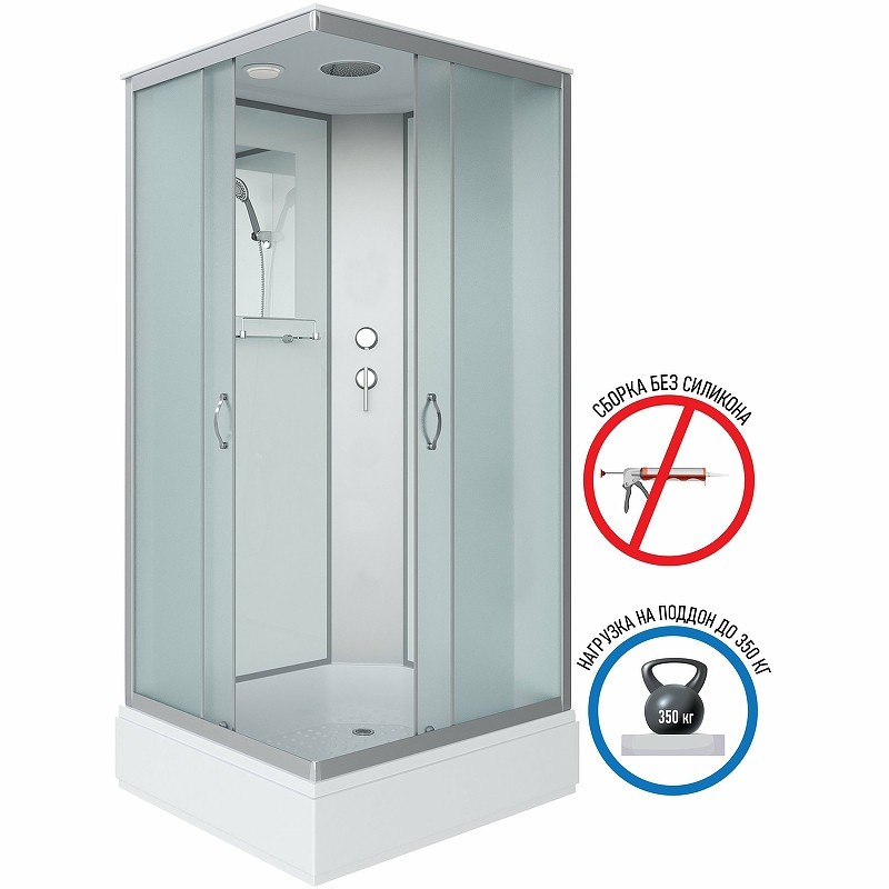 Душевая кабина Niagara Classic 100х80 NG-33084-14Q